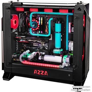 Azza Ragnarok 801 mit Sichtfenster Big Tower ohne Netzteil schwarz