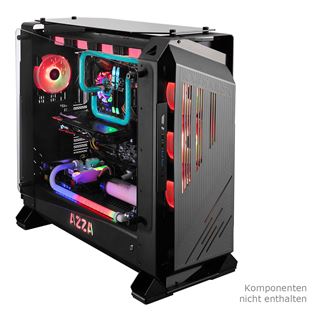 Azza Ragnarok 801 mit Sichtfenster Big Tower ohne Netzteil schwarz