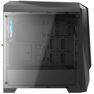 Azza Chroma 410A mit Sichtfenster Midi Tower ohne Netzteil schwarz