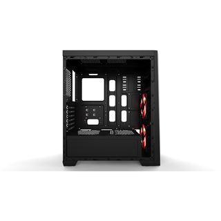 Azza Blaze 231 mit Sichtfenster Midi Tower ohne Netzteil schwarz