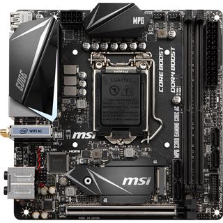 MSI MPG Z390I GAMING EDGE AC Intel Z390 So.1151 Dual Channel DDR
