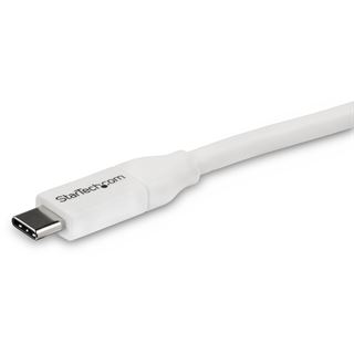 Startech 4m USB-C auf USB-C Kabel 5A Power Delivery weiss