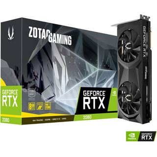 8GB ZOTAC GeForce RTX 2080 Gaming Twin Fan Aktiv PCIe 3.0 x16 1xHDMI