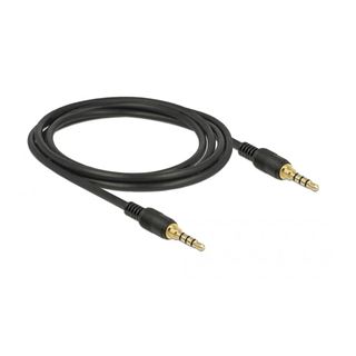 Logilink CA1050 Klinken-Audio-Kabel 2,0 M – Schwarz (matt), 3,5 Mm Stereo, 1 Stück