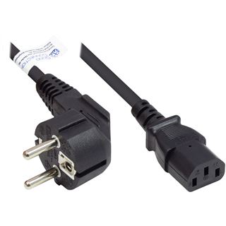 (€2,38*/1m) 5.00m Good Connections Strom Anschlusskabel