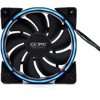 XSPC RGB Series 120mm Lüfter - PWM, 800-2200U/min, 12V/4-Pin RGB