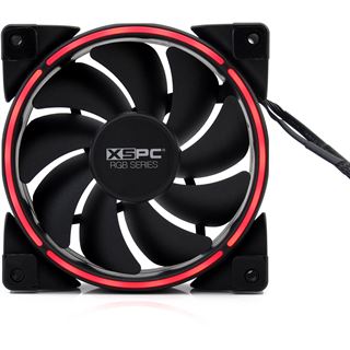 XSPC RGB Series 120mm Lüfter - PWM, 800-2200U/min, 12V/4-Pin RGB