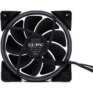 XSPC RGB Series 120mm Lüfter - PWM, 800-2200U/min, 12V/4-Pin RGB