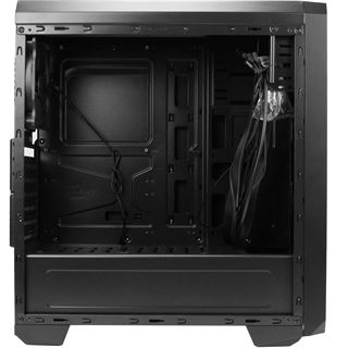Antec NX100 mit Sichtfenster Midi Tower ohne Netzteil schwarz/gelb