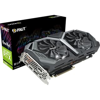 8GB Palit GeForce RTX 2080 GameRock Aktiv PCIe 3.0 x16 (Retail)