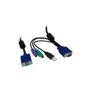 Inter-Tech AC KVM-Kabel, 3m f. AS-71xx/ 91xx