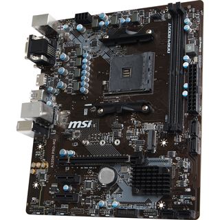 MSI A320M PRO-M2 AMD A320 So.AM4 Dual Channel DDR4 mATX Retail