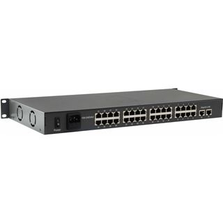 LevelOne Switch 34x FE FGP-3400W250 2xGE 19" 250W 32xPoE