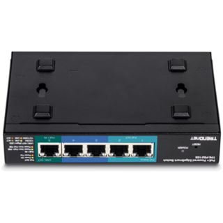 TrendNet Switch 5-Port Gbit EdgeSmart PoE+ 18 W Metall