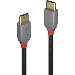 LINDY USB 2m 3.1 Typ C Kabel 3A Anthra Line