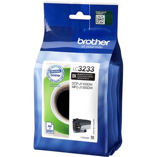 Brother Tintenpatrone LC-3233BK Schwarz (ca. 3000 Seiten)