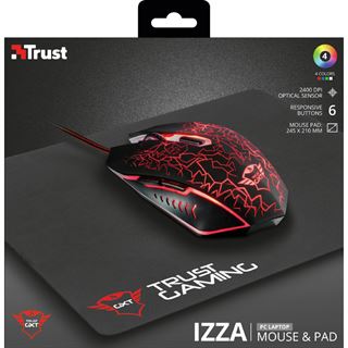 TRUST GXT 783 Gaming Mouse & Mouse Pad