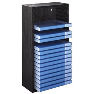 Hama DVD-Rack 20, Schwarz