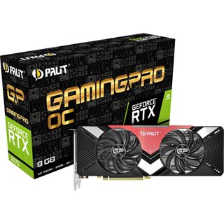 8GB Palit GeForce RTX 2070 GamingPro OC DDR6 (Retail)
