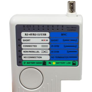 Good Connections Netzwerk-Kabeltester mit Remote-Einheit für