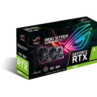 8GB Asus GeForce RTX 2080 ROG Strix OC Aktiv PCIe 3.0 x16 (Retail)