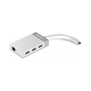 TrendNet Hub USB-C zu Gigabit Ethernet und 3x USB 3.0