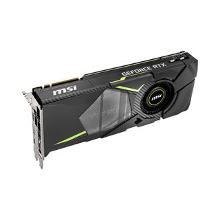 8GB MSI GeForce RTX 2080 AERO 8G Aktiv PCIe 3.0 x16 (Retail)