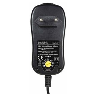 LogiLink Universal Netzteil 12 W Kabellänge: 1,5m