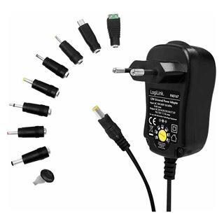 LogiLink Universal Netzteil 12 W Kabellänge: 1,5m