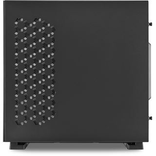 Sharkoon Pure Steel mit Sichtfenster Midi Tower ohne Netzteil schwarz