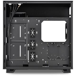 Sharkoon Pure Steel mit Sichtfenster Midi Tower ohne Netzteil schwarz