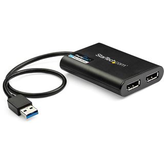Startech USB zu DUAL DP Adapter 4K 60HZ