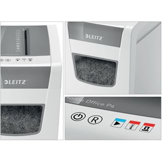 LEITZ Aktenvernichter IQ Home Office, Slim Version, Partikel