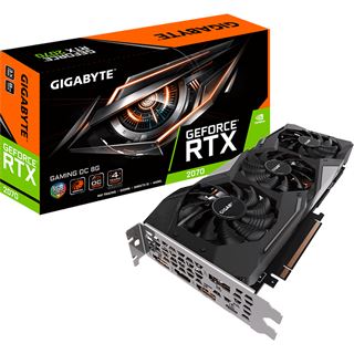 8GB Gigabyte GeForce RTX 2070 Gaming OC Aktiv PCIe 3.0 x16 1xHDMI 2.0