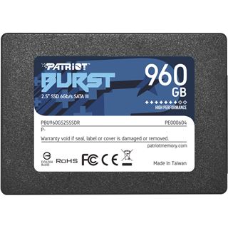 960GB Patriot Burst 2.5" (6.4cm) SATA 6Gb/s 3D-NAND TLC