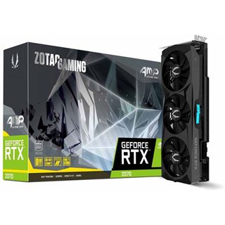 8GB ZOTAC GeForce RTX 2070 GAMING AMP Extreme Core Aktiv PCIe 3.0 x16