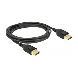 (€6,45*/1m) 2.00m Delock Displayport 1.4 Anschlusskabel
