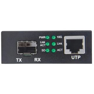Intellinet Medienkonverter 10GB SFP+ 1Port und 1 Port 10 GB RJ45 100m