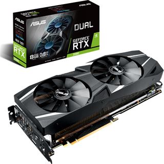 8GB Asus GeForce RTX 2080 Dual Aktiv PCIe 3.0 (Retail)