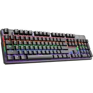 Trust Gaming GXT 865 Asta Trust GXT-RED USB Deutsch schwarz