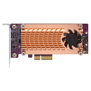 Qnap Quad M.2 2280 PCIe (Gen2 x4) NVMe SSD expansion card
