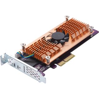 Qnap Quad M.2 2280 PCIe (Gen2 x4) NVMe SSD expansion card