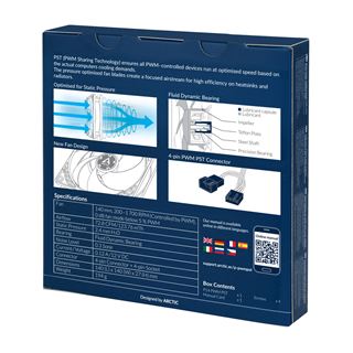 Arctic P14 PWM PST 140x140x27mm 200-1700 U/min schwarz