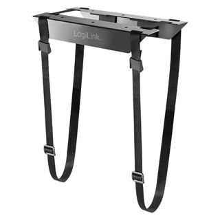 LogiLink Untertisch-PC Halterung, justierbar mit Gurt