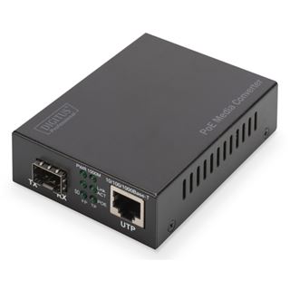 Digitus Konverter Gigabit PoE Media SFP/RJ45