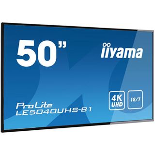 50" (127,00cm) iiyama ProLite LE5040UHS-B1 schwarz 3840x2160