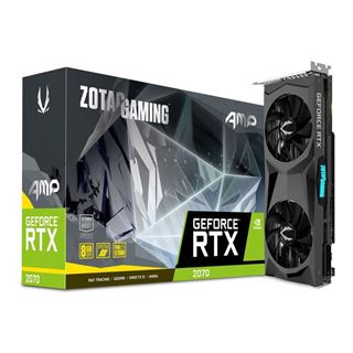 8GB ZOTAC GeForce RTX 2070 Gaming AMP Aktiv PCIe 3.0 x16 (Retail)