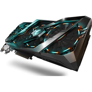 11GB Gigabyte GeForce RTX 2080 Ti AORUS Xtreme 11G Aktiv PCIe 3.0 x16