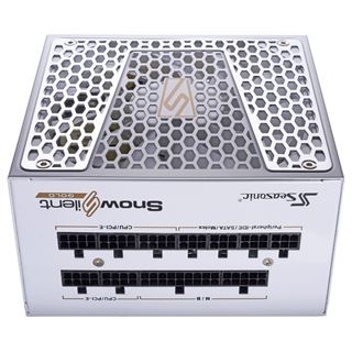 550 Watt Seasonic Prime Snow Silent 80 Plus Gold Netzteil, modular