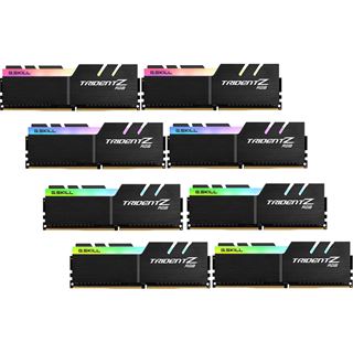 64GB G.Skill Trident Z RGB DDR4-3200 DIMM CL16 Octa Kit